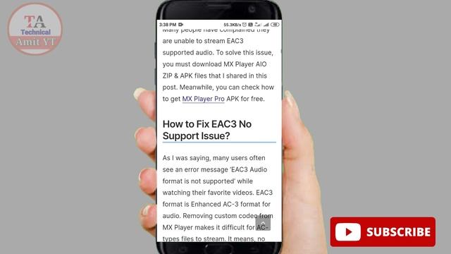 this audio format eac3 is not supported || how to solve this audio format eac3 | eac3 not support