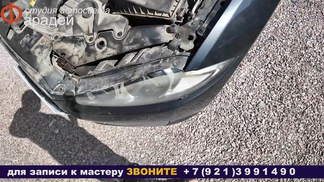 Jaguar XF 2013 Восстановление стекол