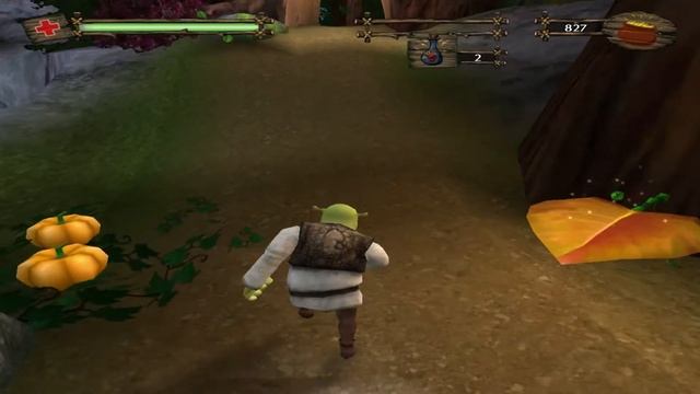 Shrek 2 - Part #3 - Psycho Vegetation + Shrek Rescues Donkey