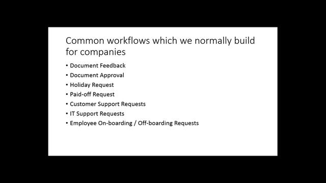 Business Process Automation through Microsoft SharePoint | Webinar 1 | Code Creators Inc.