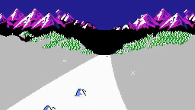 NES Прохождение [290] Slalom