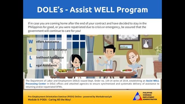PEOS ANSWER KEY Module 8 | Updated June 2021 | Pre-Employment Orientation Seminar