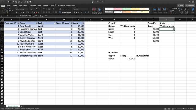 COUNTIF, COUNTIFS Function in Excel. Learn how to use the CountIf and CountIfs Function