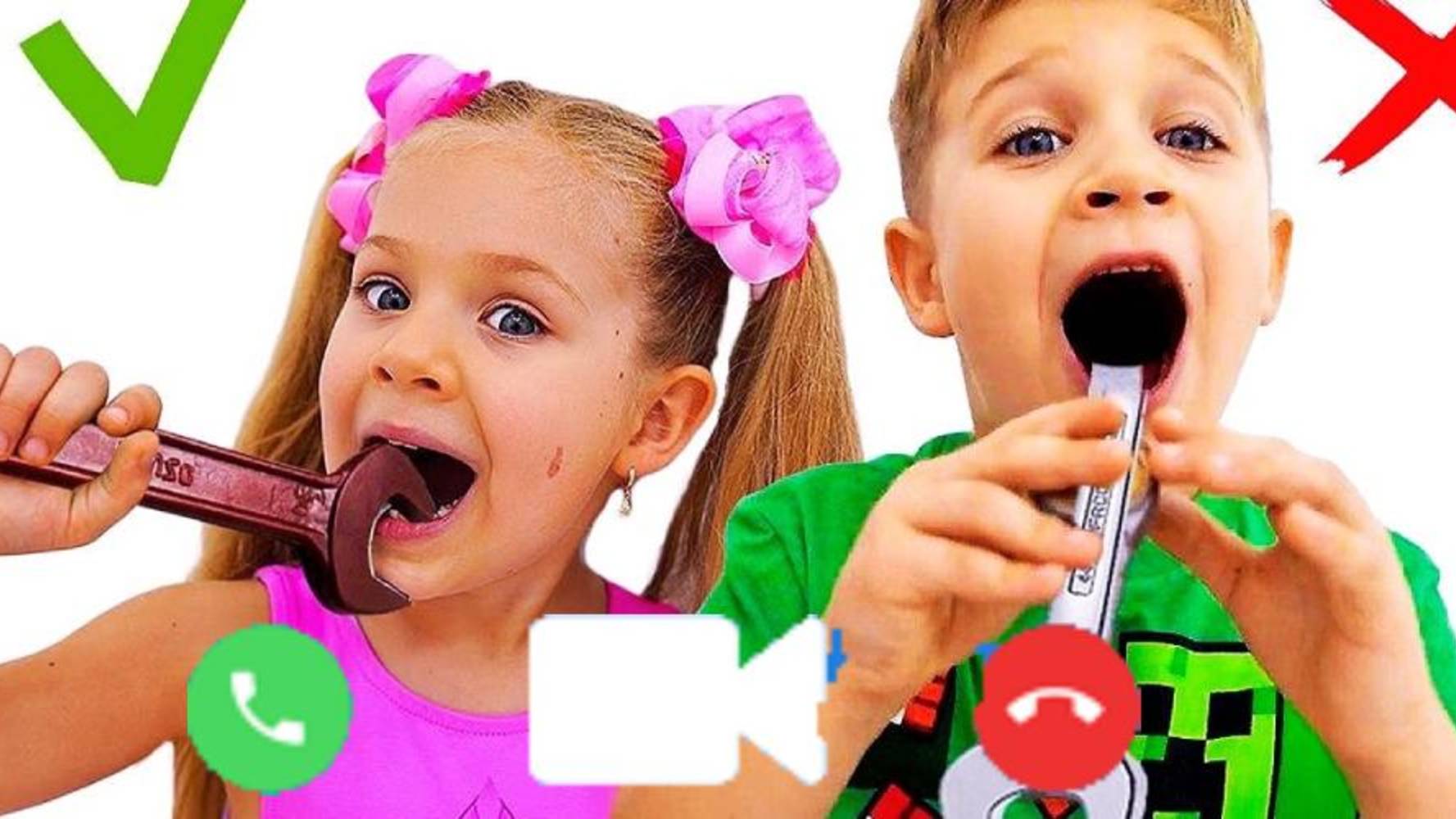 Диана и Рома. Диана создает беспорядок в доме