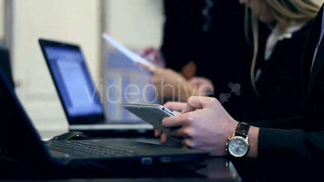 Business People Working on Computer in Office - Stock Footage from Videohive