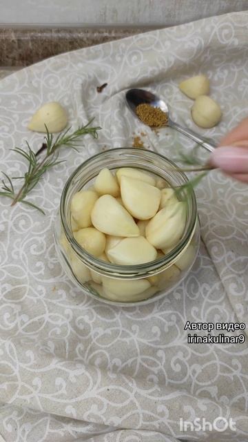 ЧЕСНОК НА ЗИМУ В МАСЛЕ #быстро #готовка #заготовки#закрутки #овощи #вкусно#лайфхак #лайфхаки #легко