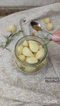ЧЕСНОК НА ЗИМУ В МАСЛЕ #быстро #готовка #заготовки#закрутки #овощи #вкусно#лайфхак #лайфхаки #легко