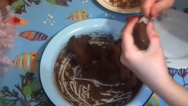 ванильно шоколадные трюфели