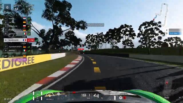 Gran Turismo sport course online quotidienne en Porsche cayman gr4 circuit Mount panorama Bathurst.