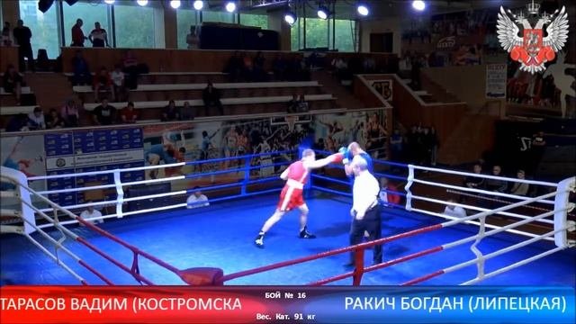Тарасов - Ракич. 91 кг. Чемпионат ЦФО-2018
