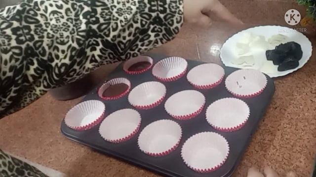 طريقه عمل كب كيك شوكولاته رائع وناجحه للمبتدئين