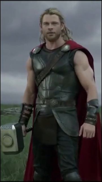 If Brad Pitt was Acting as Thor!