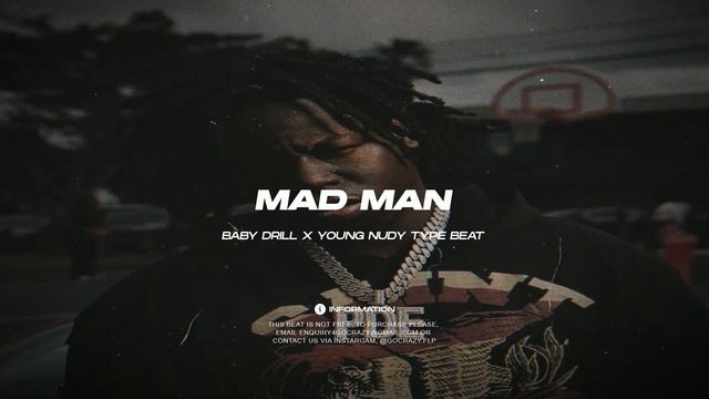 Baby Drill x Young Nudy Type Beat | "Mad Man" | Prod. @whos_jt