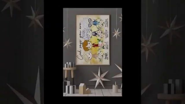 Golden girl God say you are unique poster