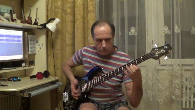 Slap solo на басу