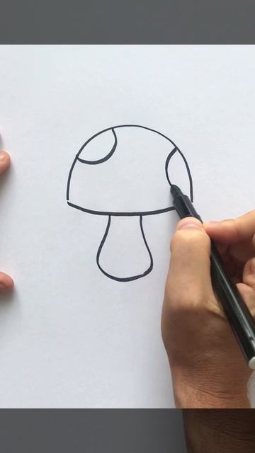 How To Draw A Mushroom