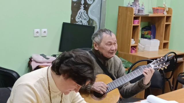 Заседание Клуба Самодеятельной Песни Мельница. Протвино. Библиотека. 03.02.2025