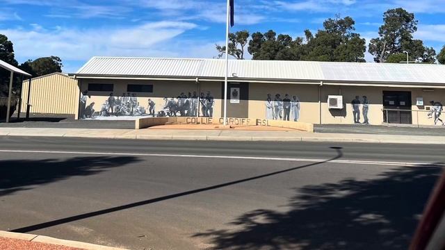 Wellington Dam and Collie Art