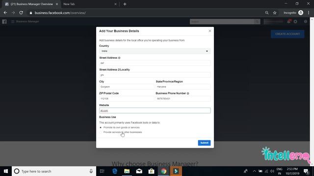 Set up Facebook Business Manager Account in 5 Mins | Steps to Share Partner Access | Intellemo