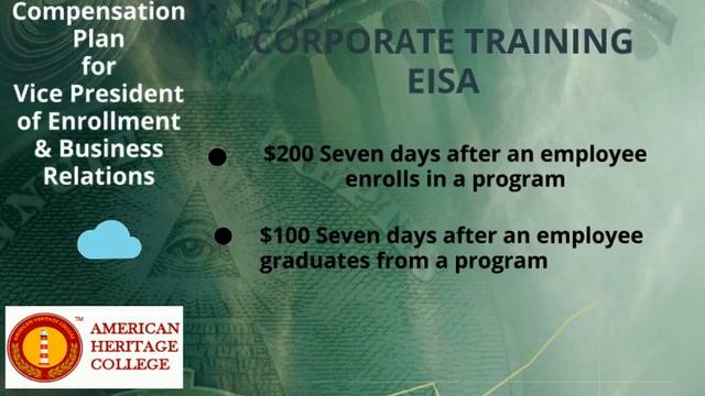 VP of Enrollment & Business Relations Compens