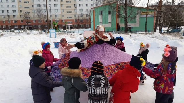 "Веселая Масленица" развлечение для всех возрастных групп