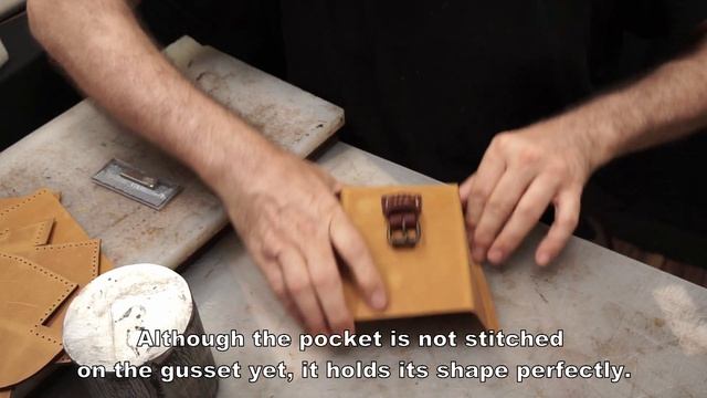 How to Make The CUBE Leather Camera Bag