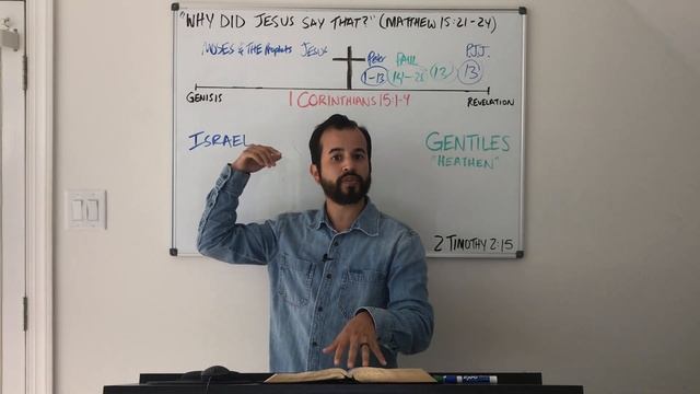 Why Did Jesus Say That? (Matthew 15:24 Explained)