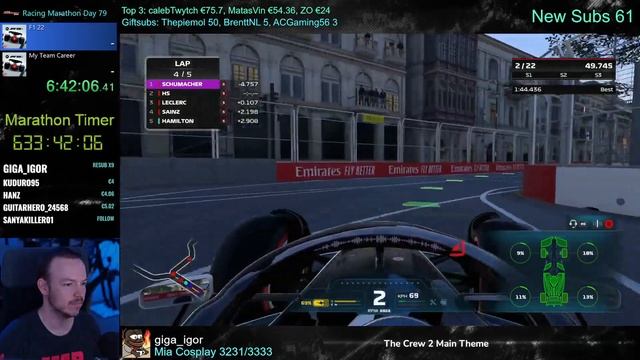 Kuru VS Charles Leclerc at Baku, 2022 version