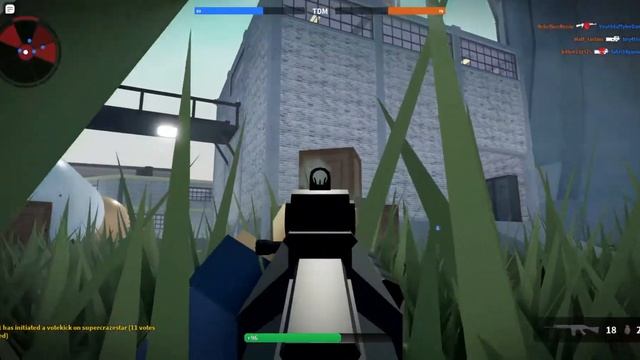 I suck at first-person shooter games... (Roblox Bad Business)