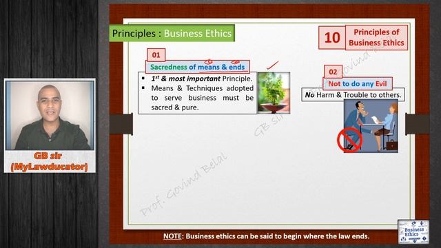 S1E2 Business Ethics & Principles  | Fundamentals of Law & Ethics | CMA Foundation | GBIT