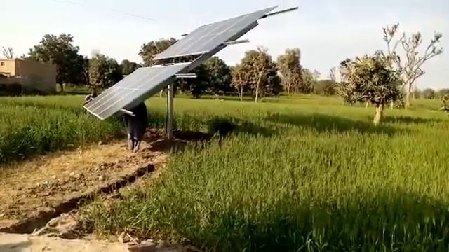 10 HP Solar Tubewell system in Pakistan||20 panel 535 watt's||5 inch delivery Pipe||03473039400
