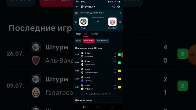 Штурм Зальцбург. Чемпионат Австрии. Прогноз на матч от болельщика. 30.07.22