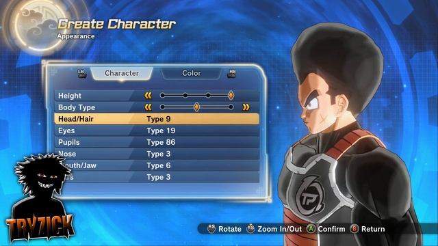 Dragonball Xenoverse 2 - Hair Pack 3 - Tryzick