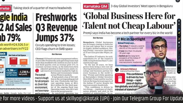 Economic Times + Business Standard - 3 November 2022 Newspaper - Daily Business News Analysis