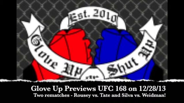 UFC 168 Preview: Silva vs. Weidman & Rousey vs Tate II