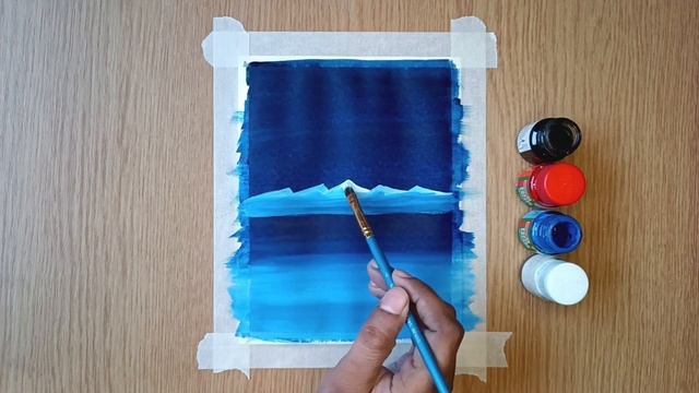 Easy poster colour painting/5 super easy painting ideas/easy poster colour trick 😱 and techniques