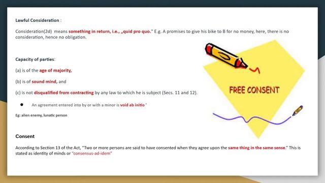 Business law  - #Essential Elements of valid contract with examples/# keywords | Tamil