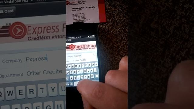 Business card scanner apps for iPhone