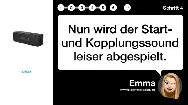 Wie man die Start-/Verbindungs-Soundlautstärke am Anker SoundCore 2 verringert
