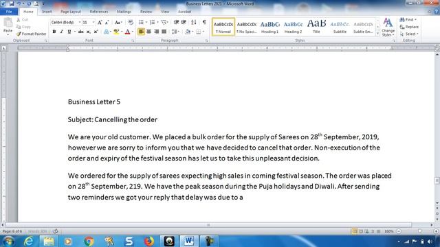 Business Letters 06 | Cancelling the order | CBSE | 12th English | CS Neeraj Gupta