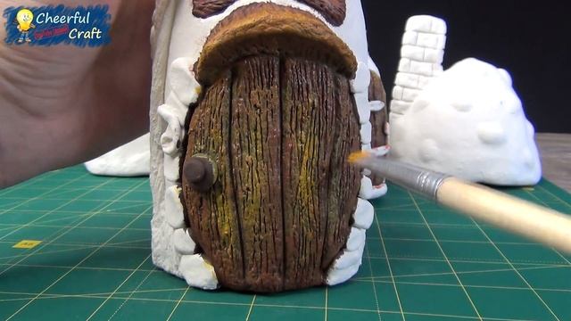 DIY Fairy House using Jars and Paper Clay | How to make a fairy house with your own hands