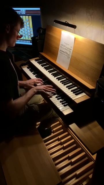 Walt Disney (soundtrack) (organ+piano) #waltdisney #piano #organmusic