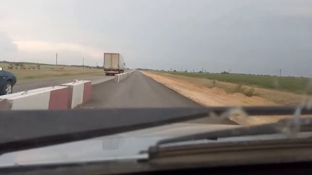 Как я обогнал всю колонну с нарушением.