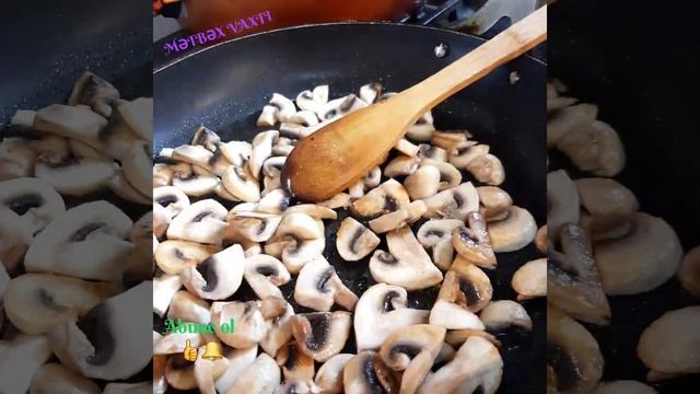 Qaymaqlı Göbələk.Kremalı Mantar  Creamy Mushrooms  Сливочные грибы