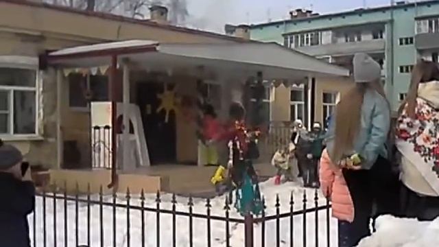 Масленица 2019 пос.Бор