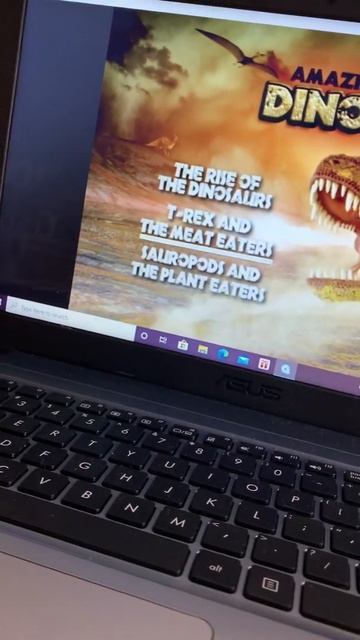 The amazing world of dinosaurs disc 1 dvd menu walkthrough