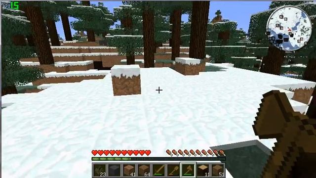 Прохождение minecraft с модами №1