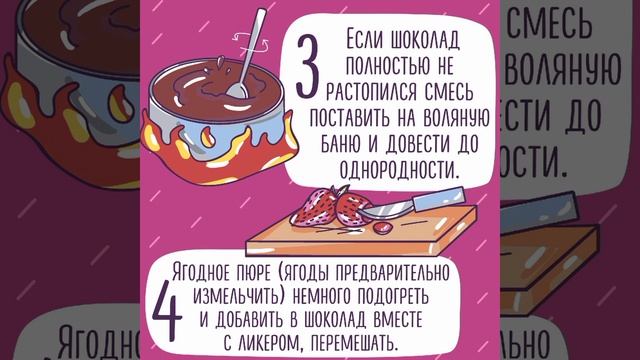Клубничные трюфели