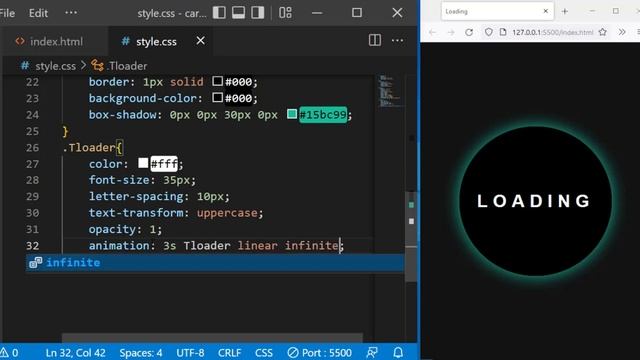 Neon Arrow Loader Ring HTML & CSS | Loader CSS Animation Effects