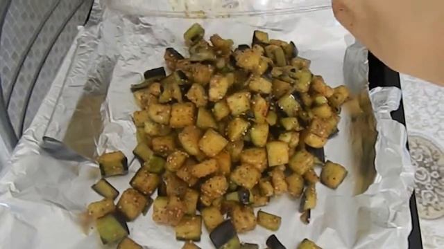 Закуска из баклажан/Snack of eggplant